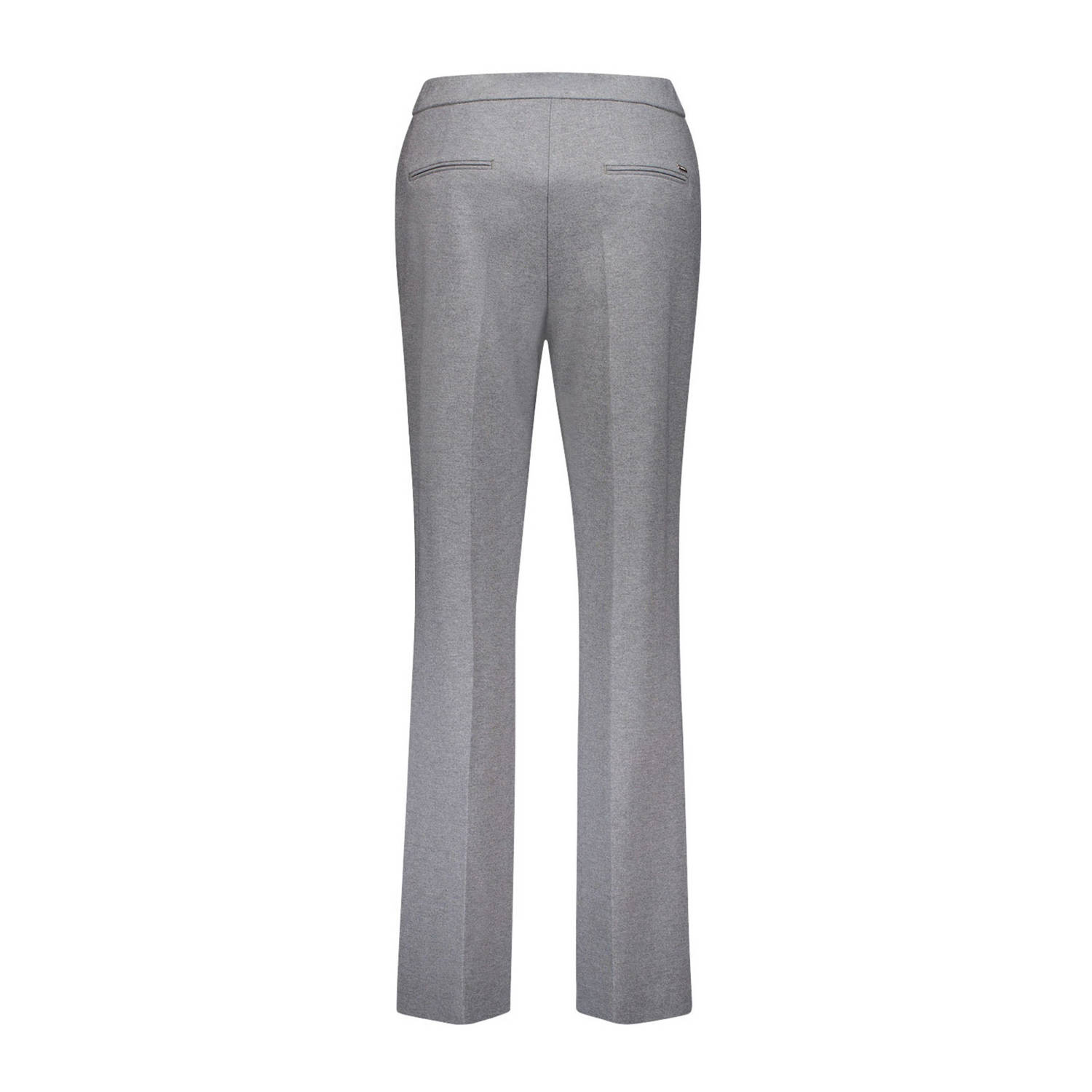 gardeur regular waist pantalon grijs