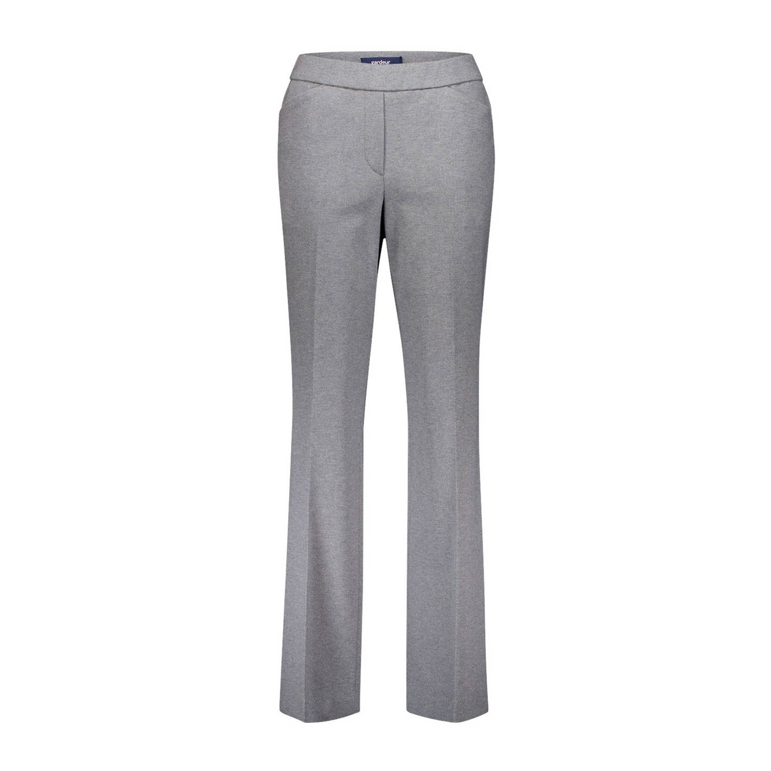 Gardeur regular waist pantalon grijs