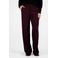 gardeur wide leg regular waist broek donkerrood