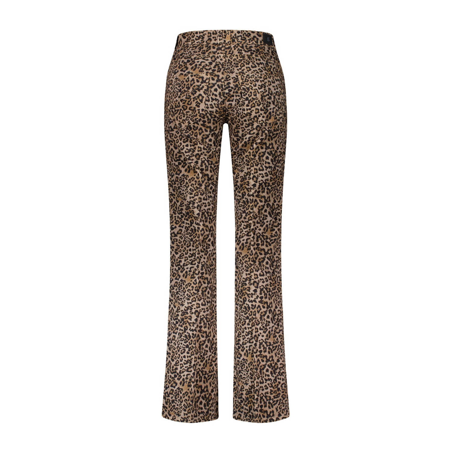 gardeur bootcut regular waist broek beige