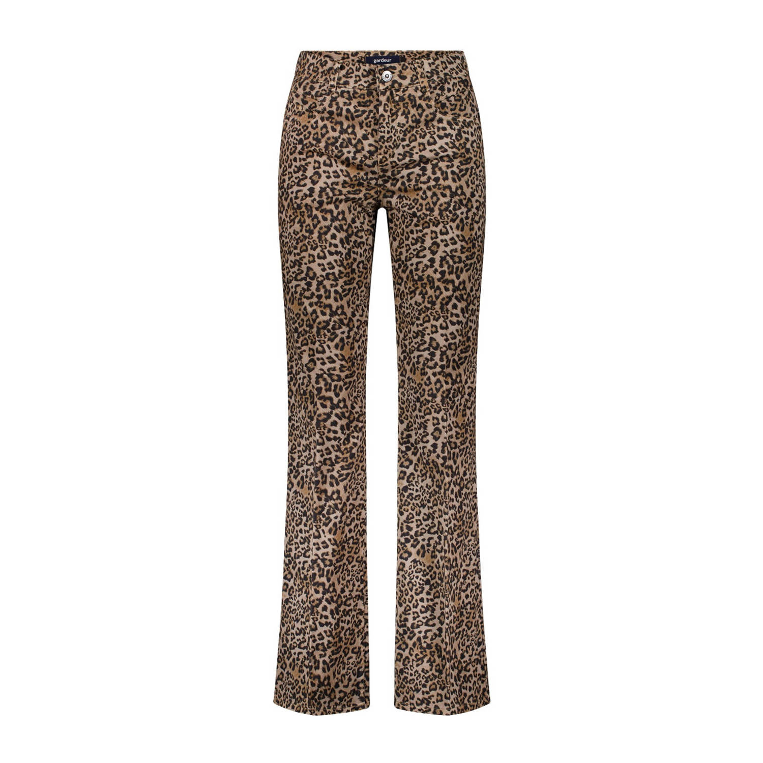 Gardeur bootcut regular waist broek beige