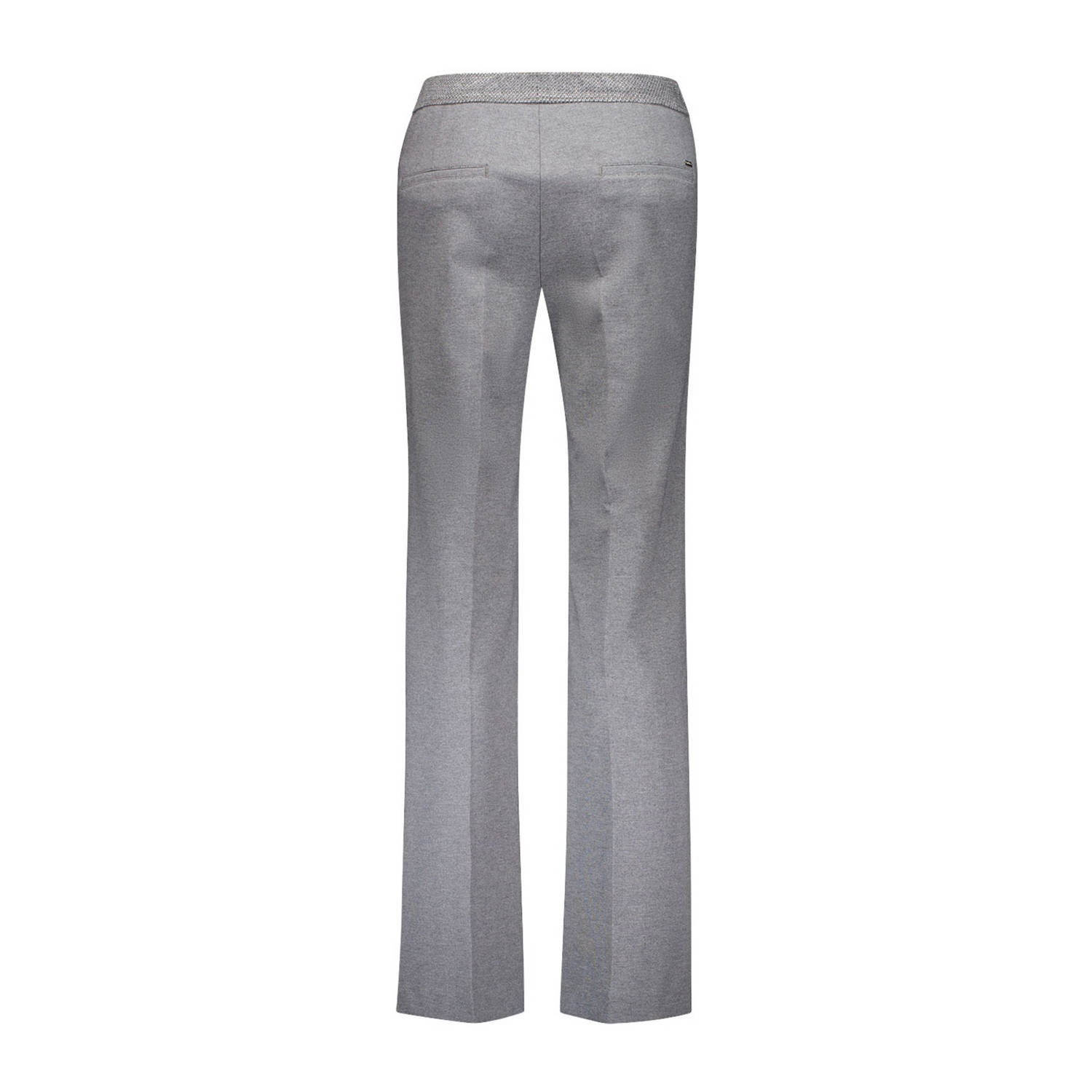 gardeur regular waist broek grijs