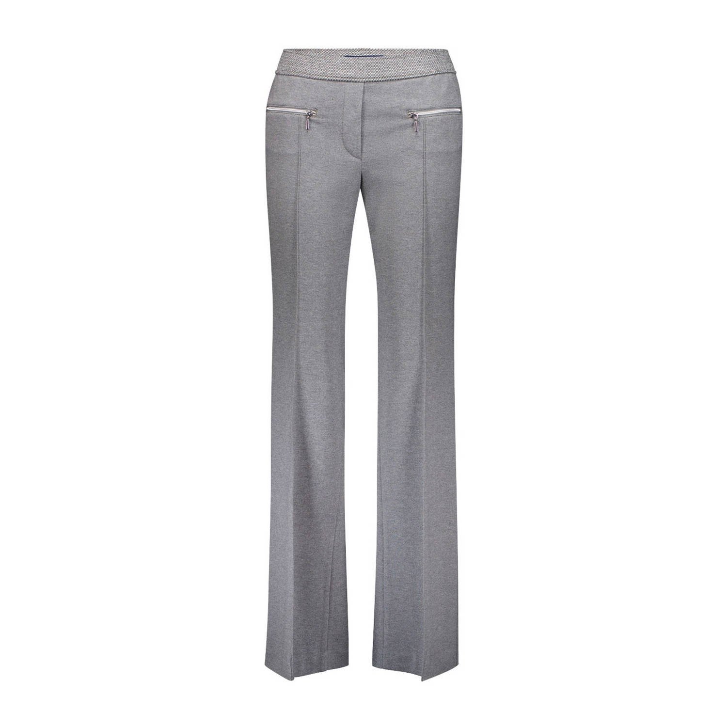 Gardeur Bootcut Slim Broek Zaria1-P Gray Dames