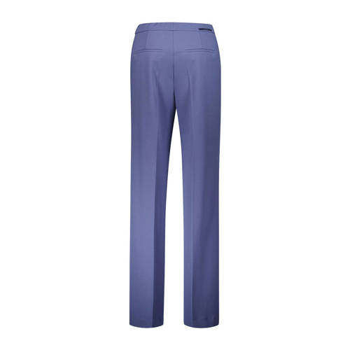gardeur wide leg regular waist broek blauw afbeelding