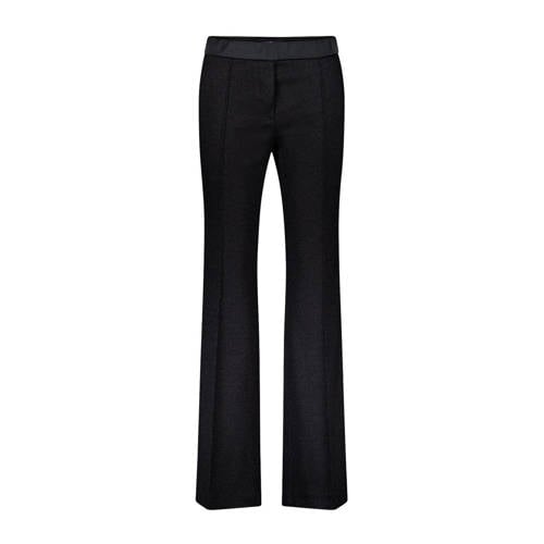 gardeur straight regular waist pantalon zwart afbeelding