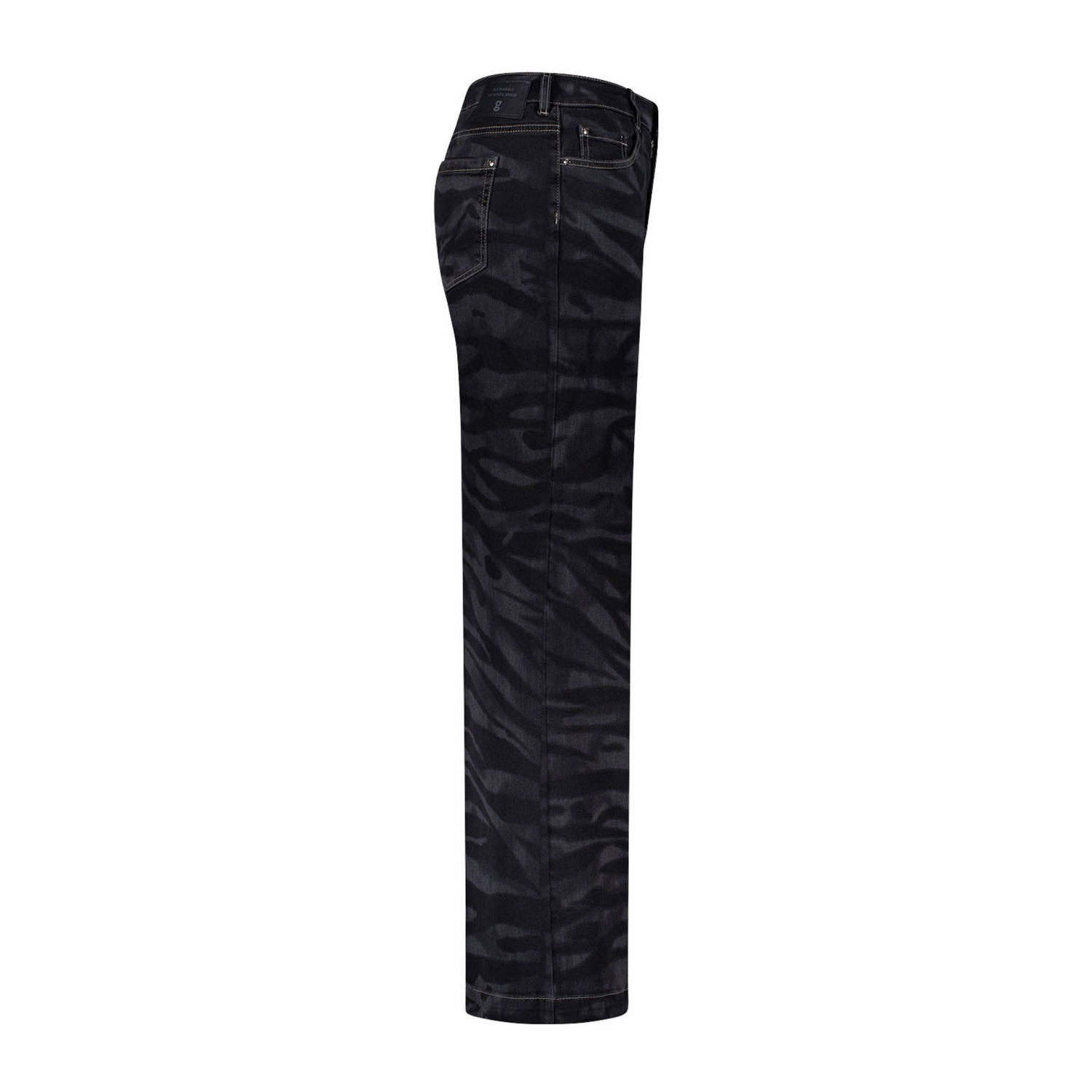 gardeur wide leg jeans grijs