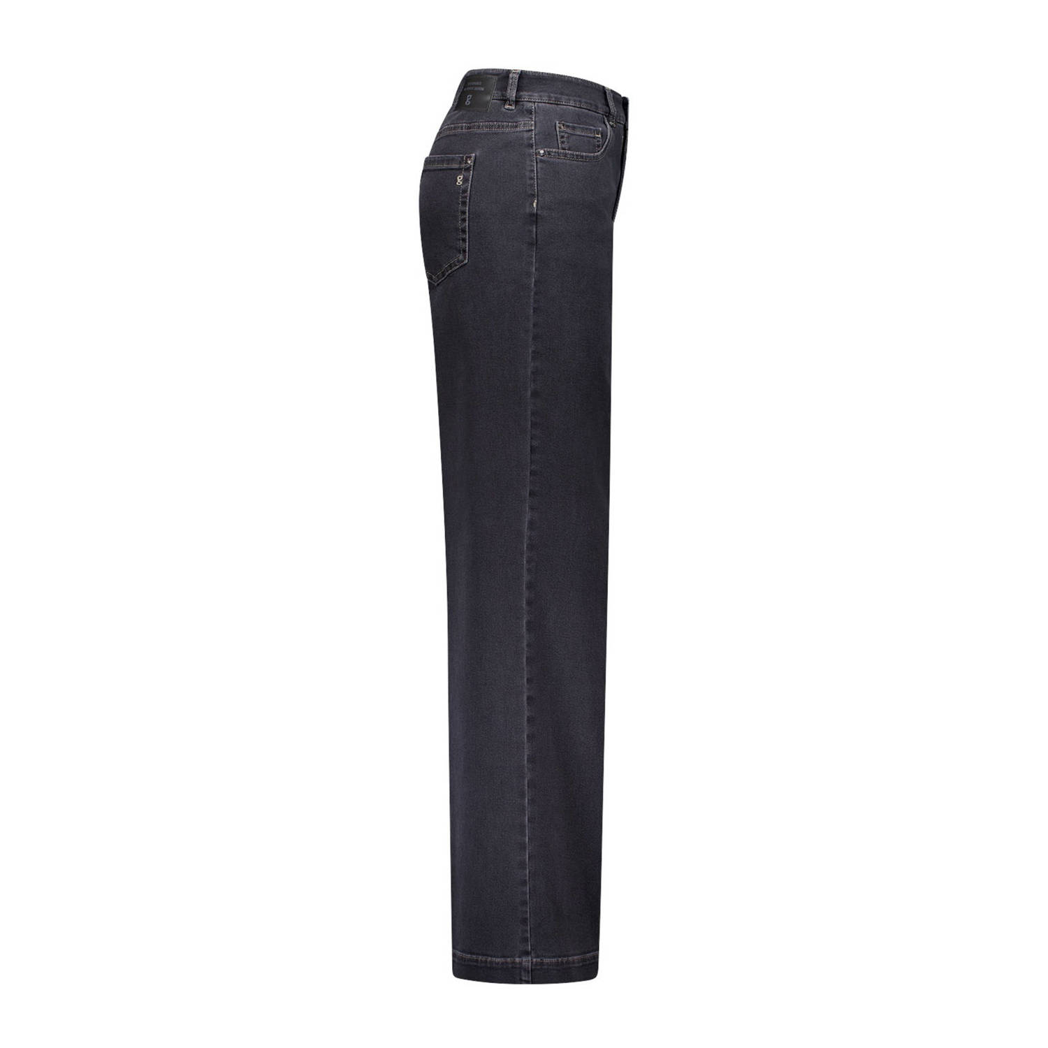 gardeur wide leg jeans grey denim