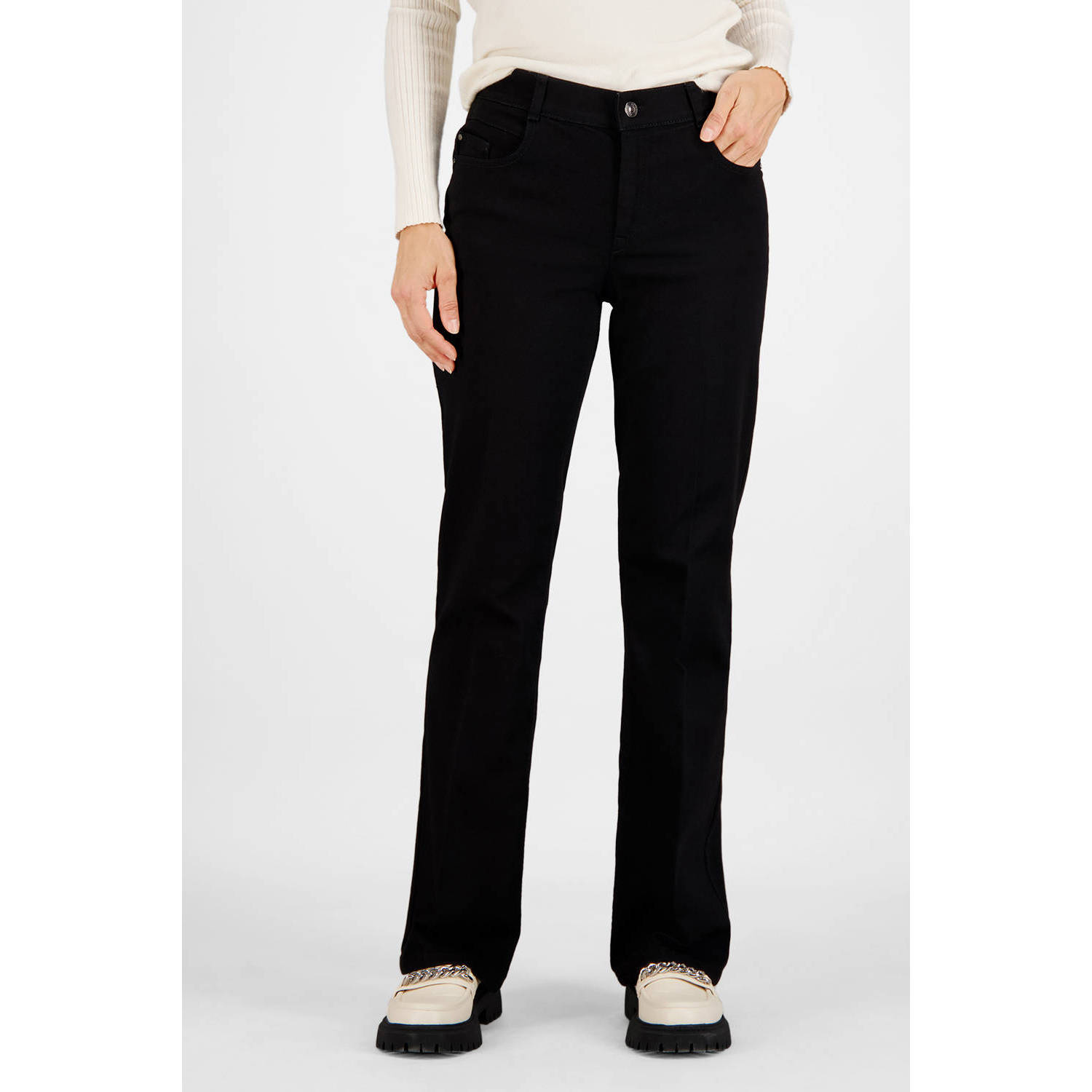 Gardeur bootcut jeans zwart