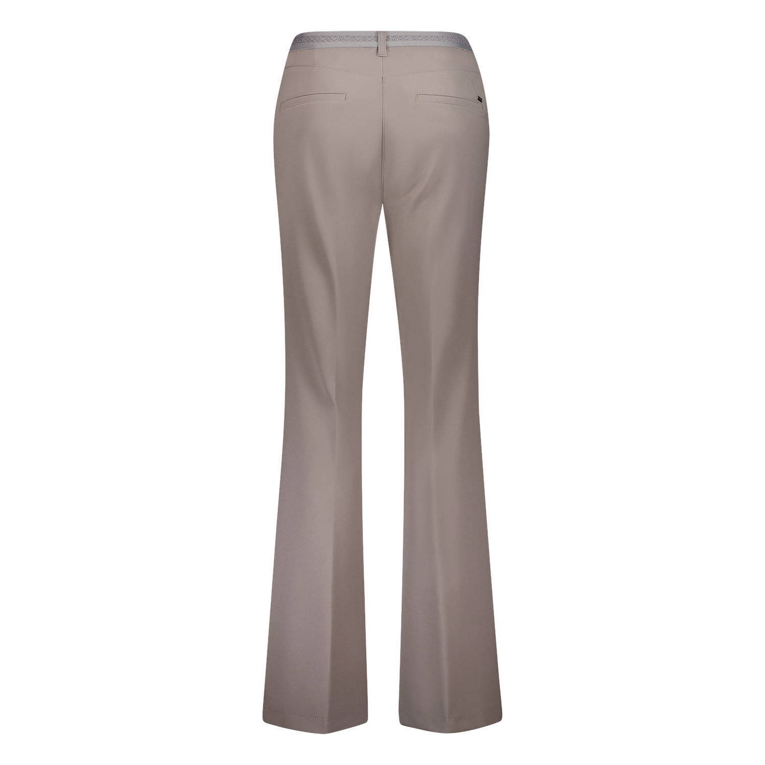 gardeur bootcut regular waist broek taupe