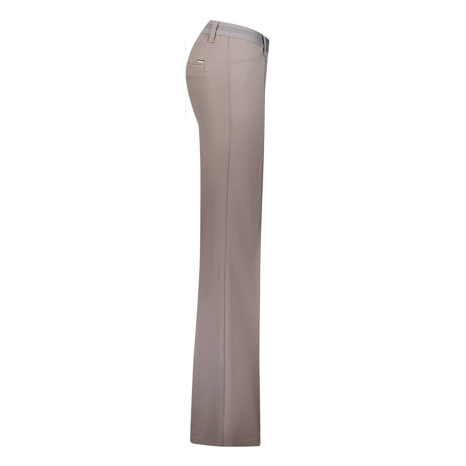 gardeur bootcut regular waist broek taupe