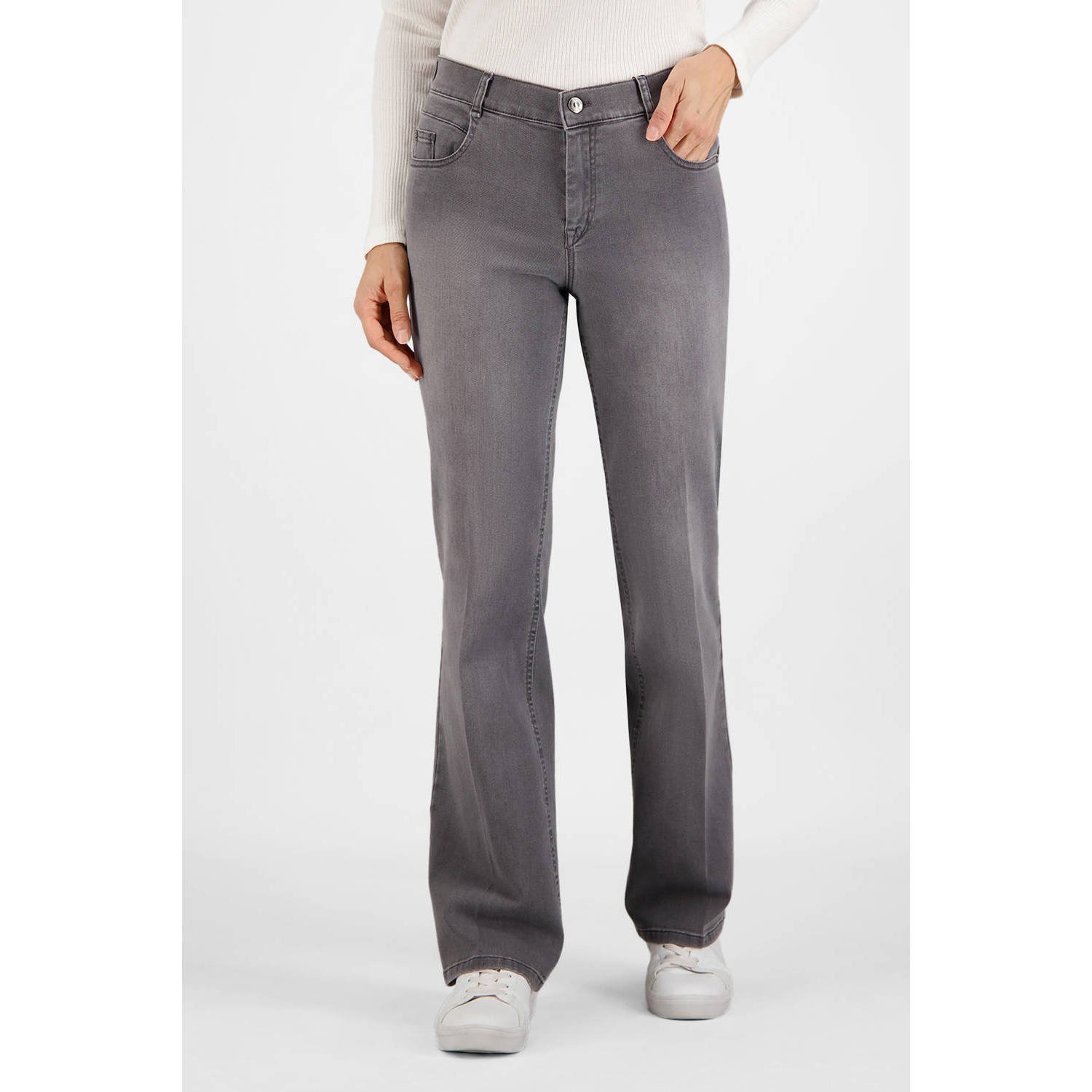 Gardeur Bootcut Slim Jeans Zuri126 Gray Dames