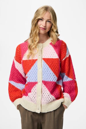 gebreid vest ecru