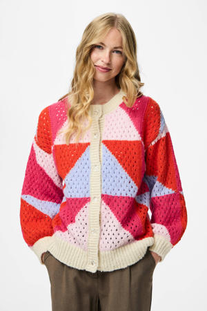 gebreid vest ecru