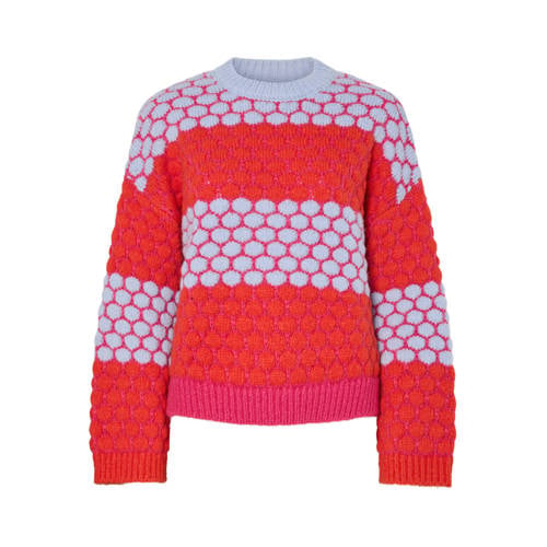 PIECES gebreide trui roze afbeelding