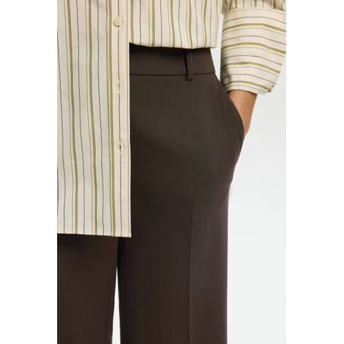 SELECTED FEMME wide leg regular waist casual broek afbeelding