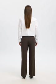 thumbnail: Selected wide leg regular waist casual broek