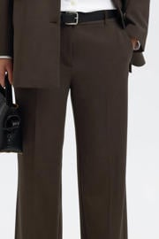 thumbnail: Selected Women wide leg regular waist casual broek