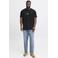 JACK & JONES PLUS SIZE regular T-shirt zwart