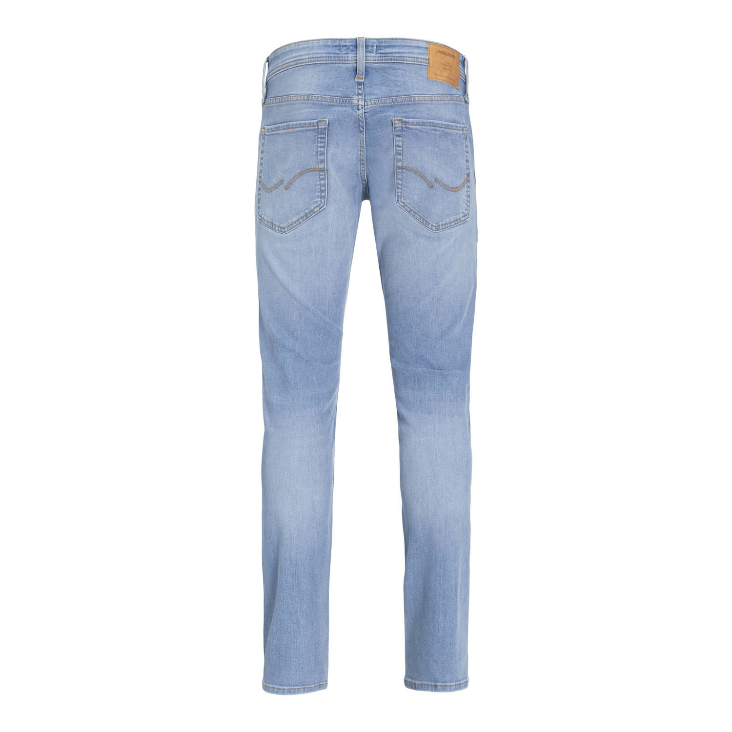 JACK & JONES PLUS SIZE JJIGLENN JJORIGINA slim fit jeans blue denim