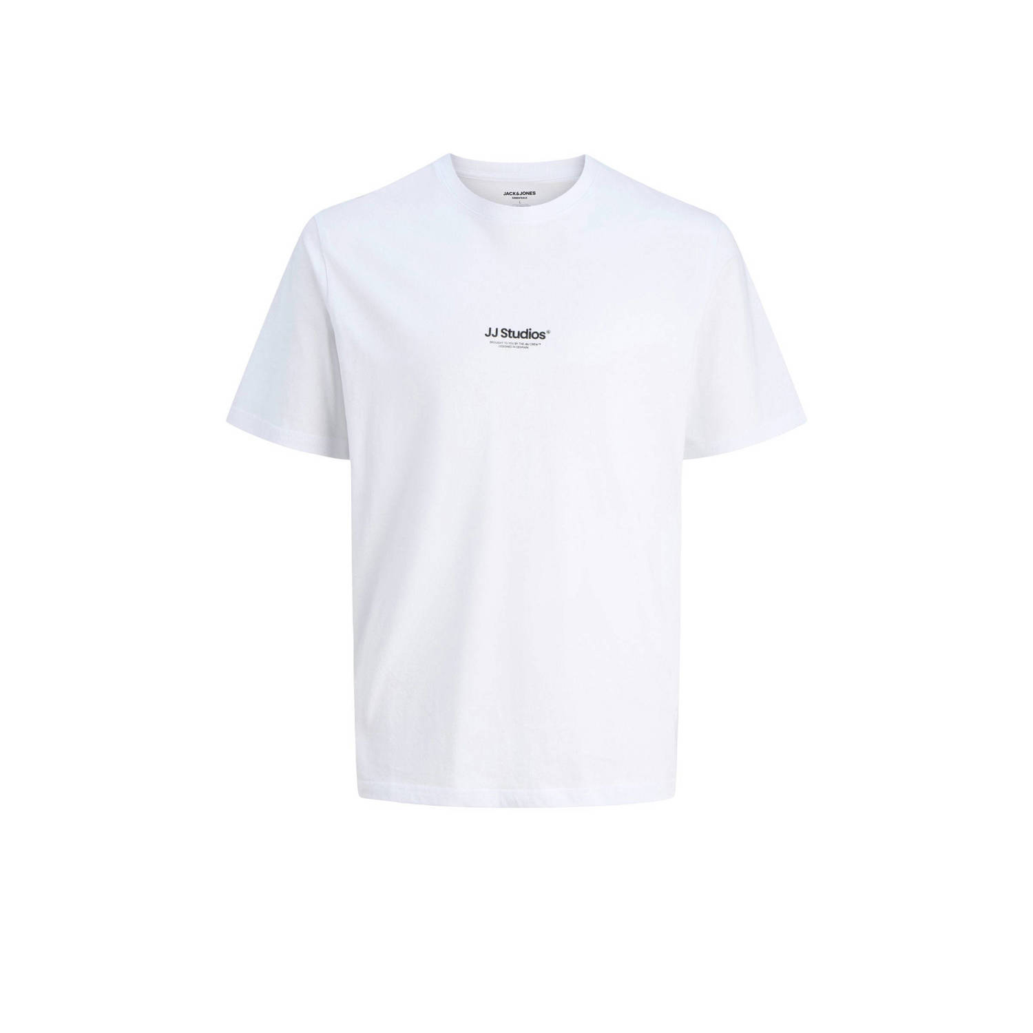 JACK & JONES PLUS SIZE regular T-shirt wit