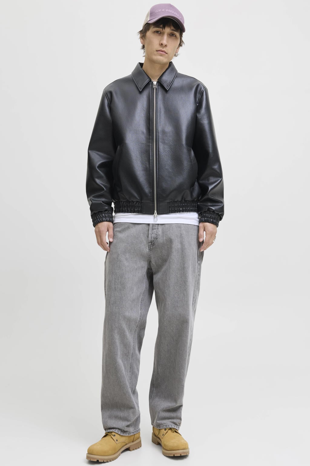 JACK & JONES JEANS INTELLIGENCE baggy jeans - grijs