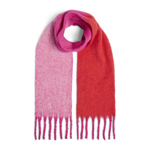 sjaal PCBEA roze/rood
