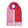 PIECES sjaal PCBEA roze/rood