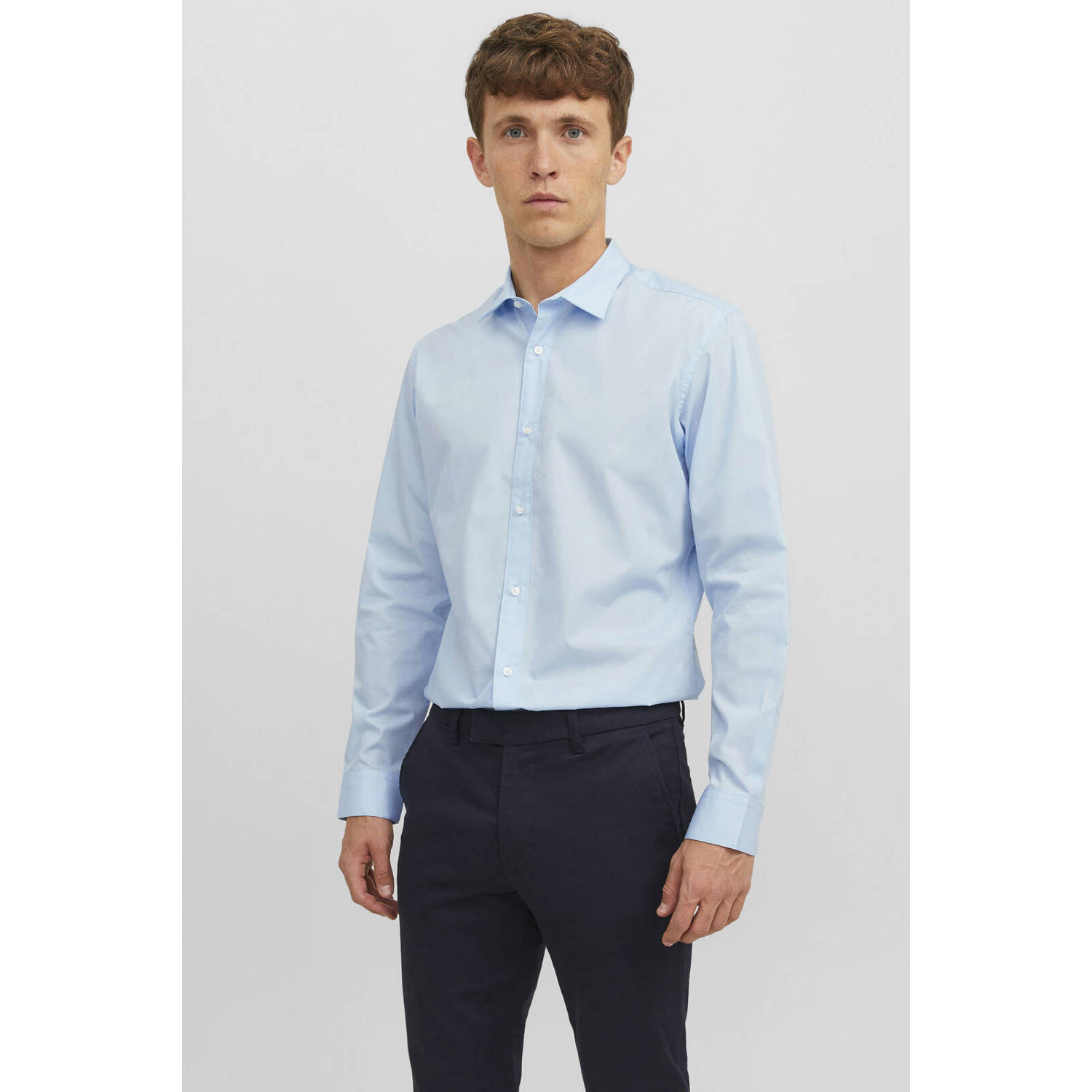 Jack & Jones Overhemd met lange mouwen JJJOE SHIRT LS PLAIN