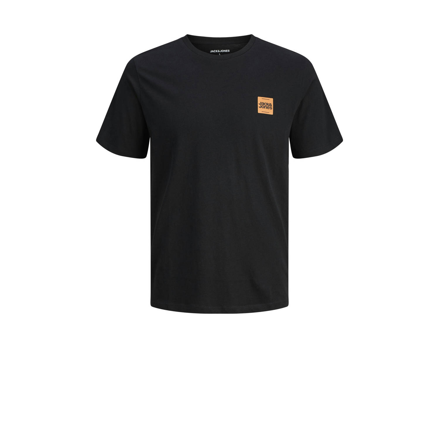 JACK & JONES regular T-shirt zwart