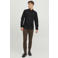 JACK & JONES ESSENTIALS slim fit zakelijk overhemd - zwart