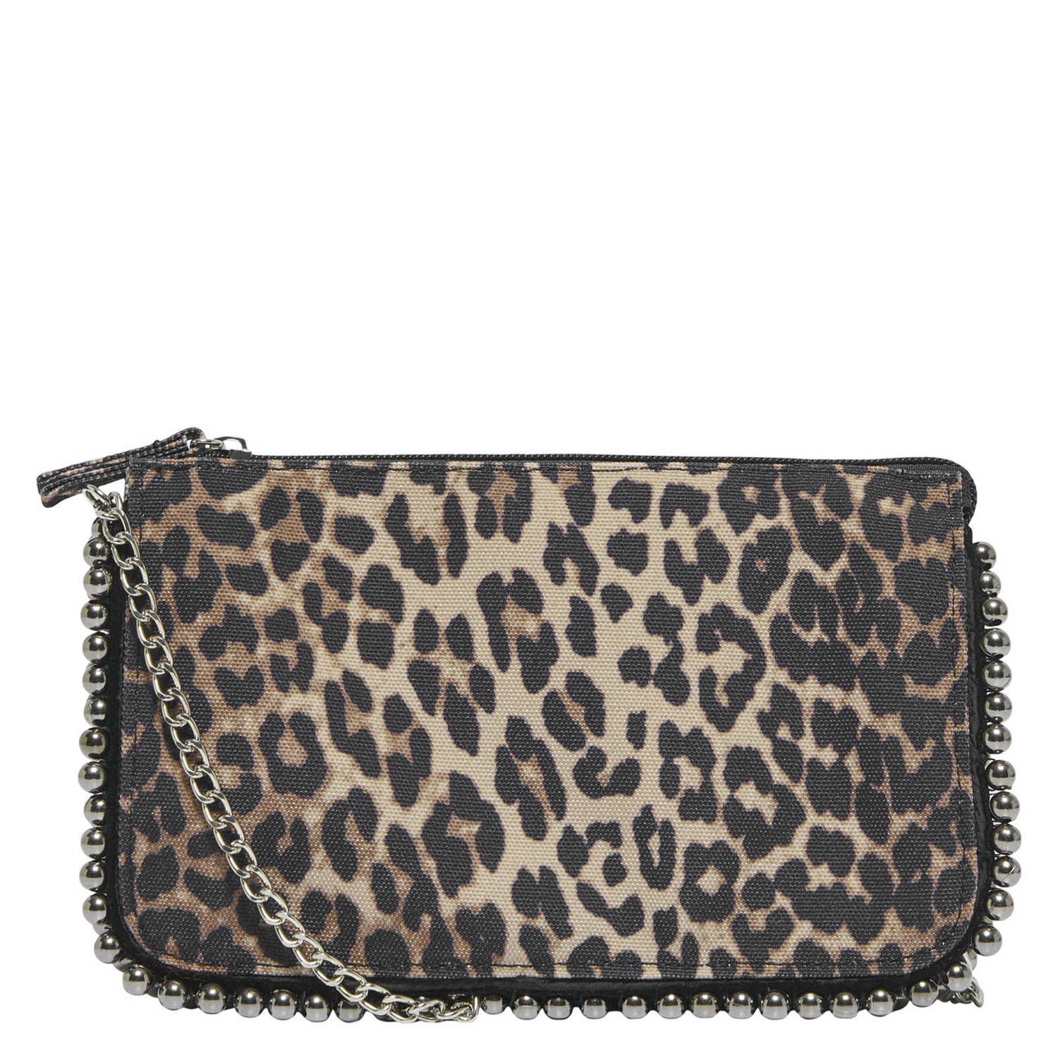 ONLY crossbody tas ONLDIANA met panterprint bruin