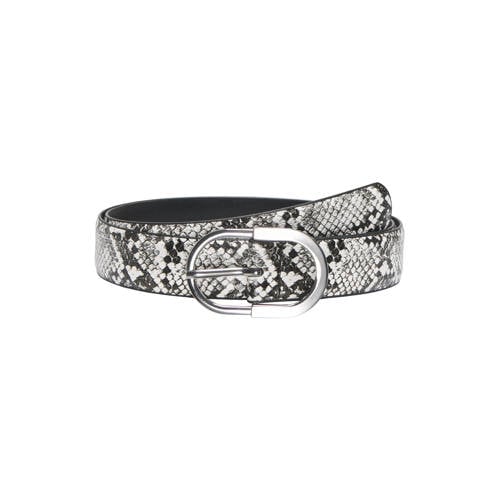 ONLY riem ONLELIZABETH met slangenprint grijs afbeelding