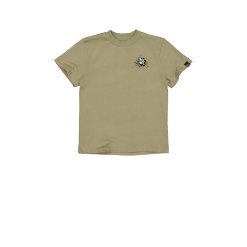 House of Artists T-shirt taupe afbeelding