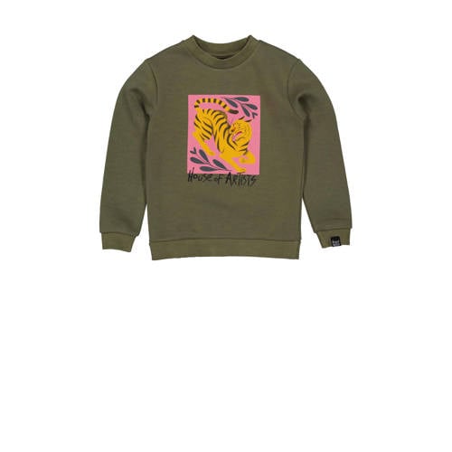 House of Artists sweater groen afbeelding