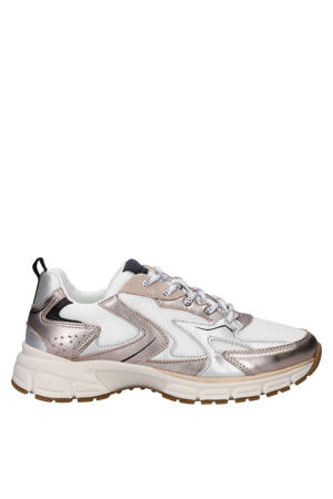 Comfort Optifit chunky sneakers rosé/wit
