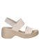Skechers Cali Day sandalen ecru