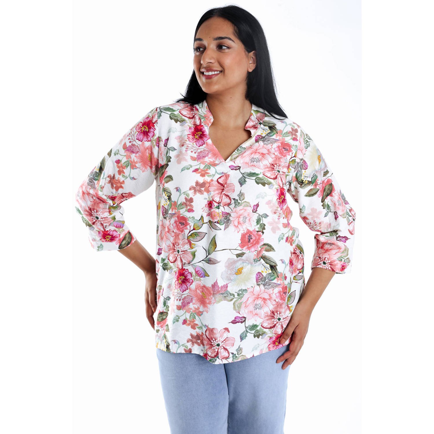 Paprika blousetop roze