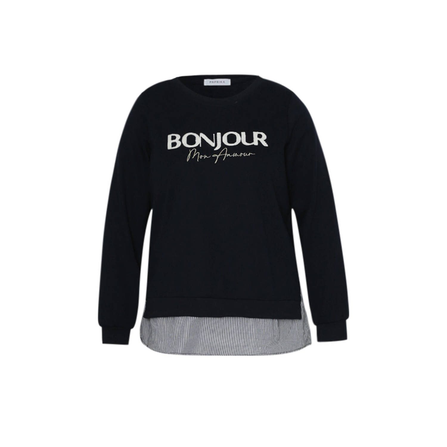 Paprika sweater donkerblauw