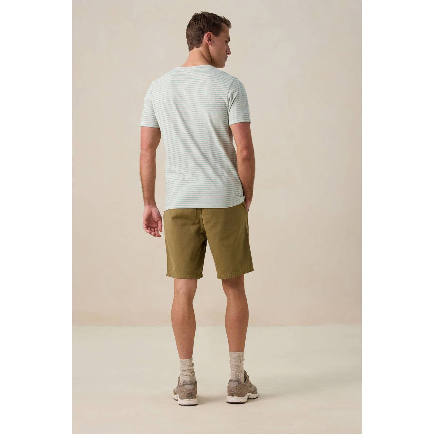 Sissy-Boy linnen relaxed T-shirt groen
