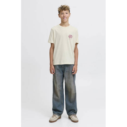 JACK & JONES JUNIOR T-shirt ecru afbeelding