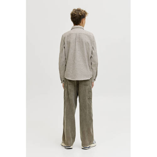 JACK & JONES JUNIOR overhemd grijs afbeelding