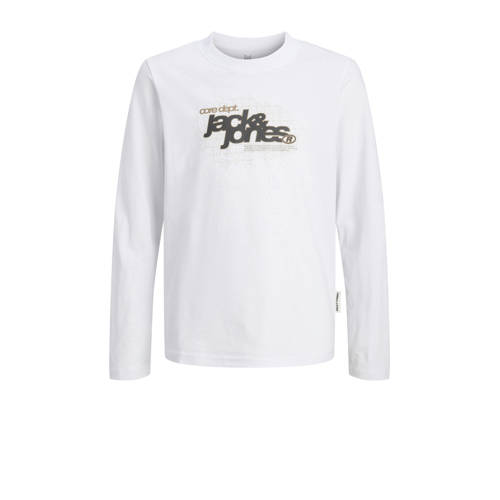 JACK & JONES JUNIOR longsleeve wit afbeelding