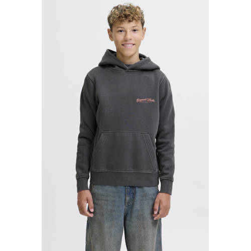 JACK & JONES JUNIOR hoodie zwart afbeelding