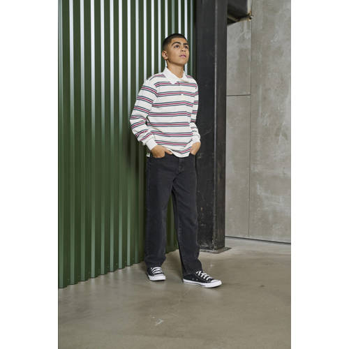ONLY & SONS JUNIOR loose fit jeans black denim afbeelding