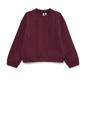 sweater donkerrood