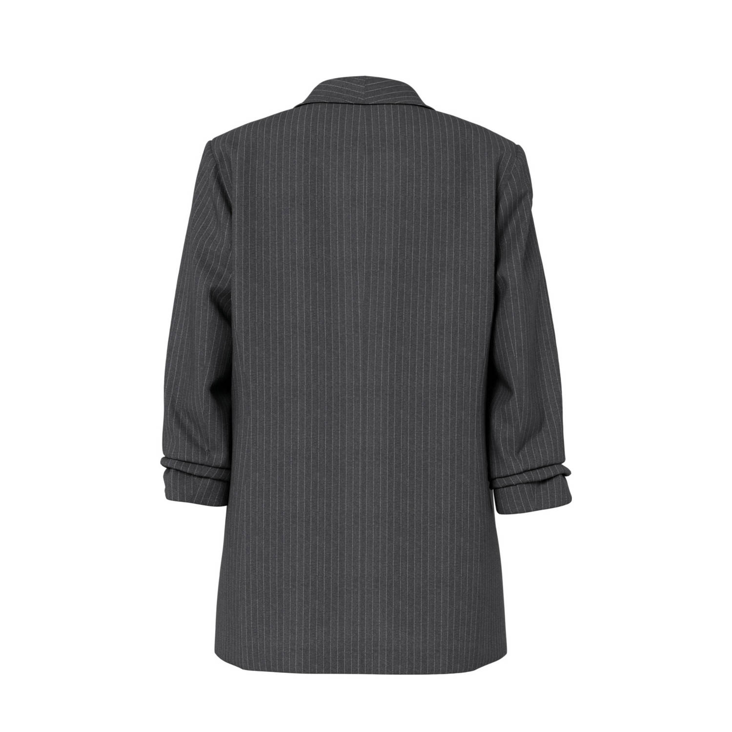 PIECES regular blazer grijs