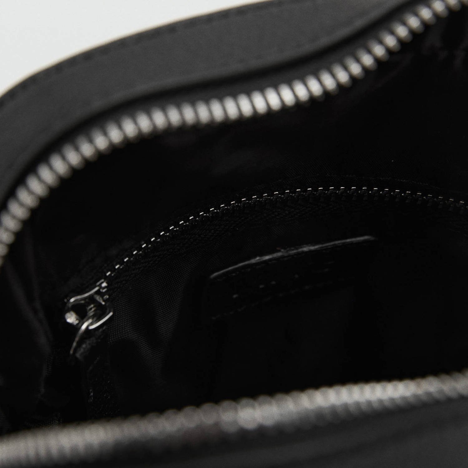 Mango Man crossbody tas zwart