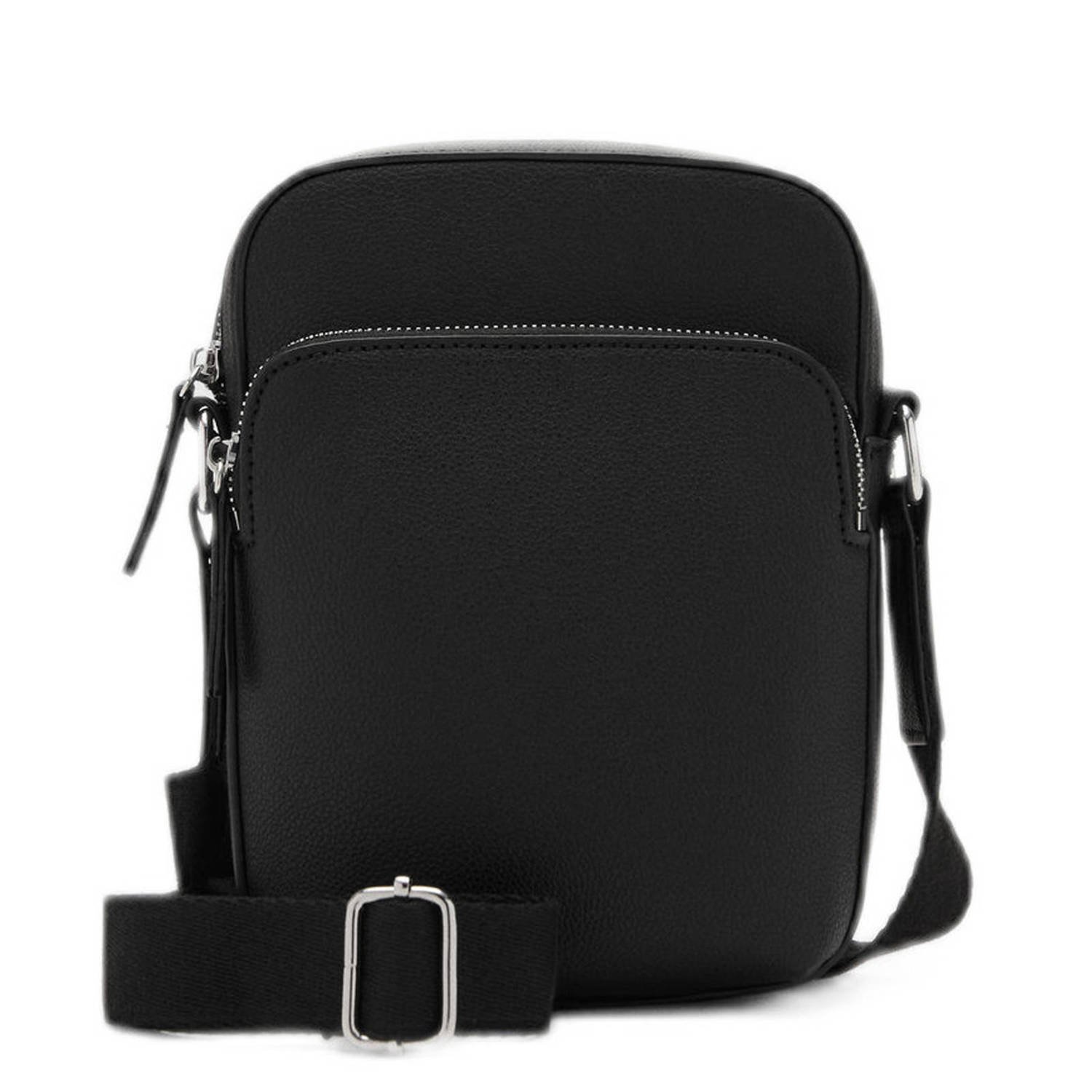 Mango Man crossbody tas zwart