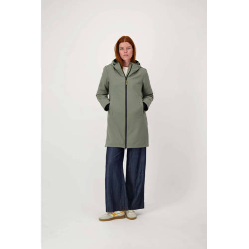 Zusss softshell jas lichtgroen afbeelding