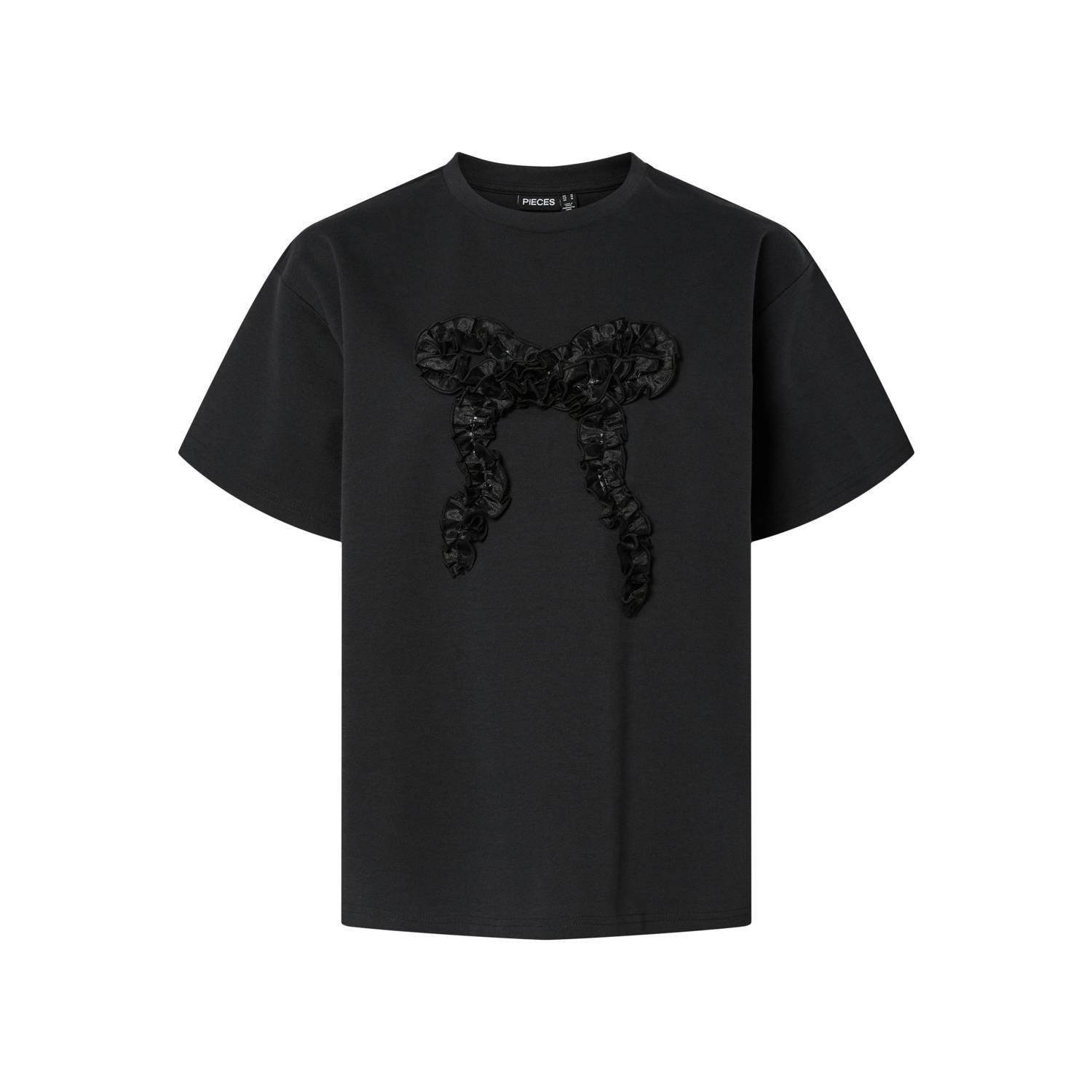 PIECES T-shirt zwart